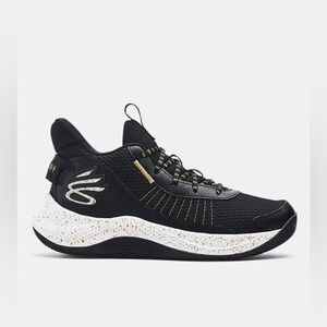 Under Armour Curry Flow - Black/Gold - Size 6Y (Fits like 6.5)